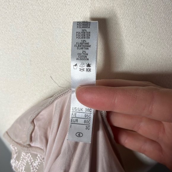 Cosabella Nude Envy Underwire Teddy & VS Black Lace Very Sexy Plunge Bra 36C - Picture 9 of 14